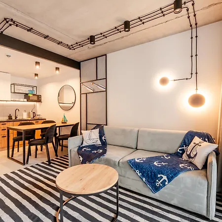Апартаменты Loft Marine Port Basen & Sauny & Fitness Nielimitowany Dostep