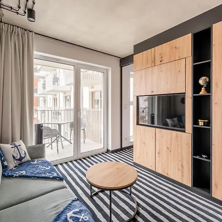 Апартаменты Loft Marine Port Basen & Sauny & Fitness Nielimitowany Dostep Колобжег