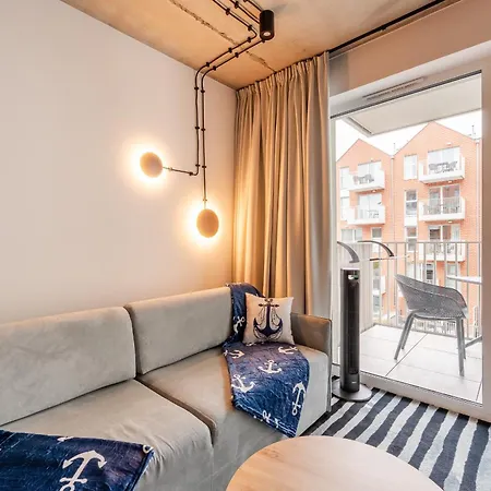 Апартаменты Loft Marine Port Basen & Sauny & Fitness Nielimitowany Dostep *